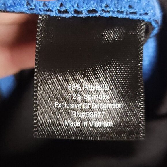 Xersion Blue Black Capri Leggings Large - Picture 8 of 9